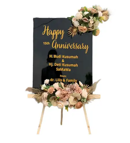 Papan Bunga Akrilik Tojo Una Una