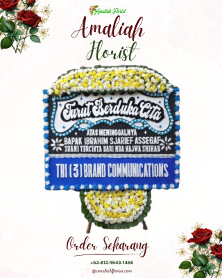 Papan Bunga Duka di Tojo Una Una